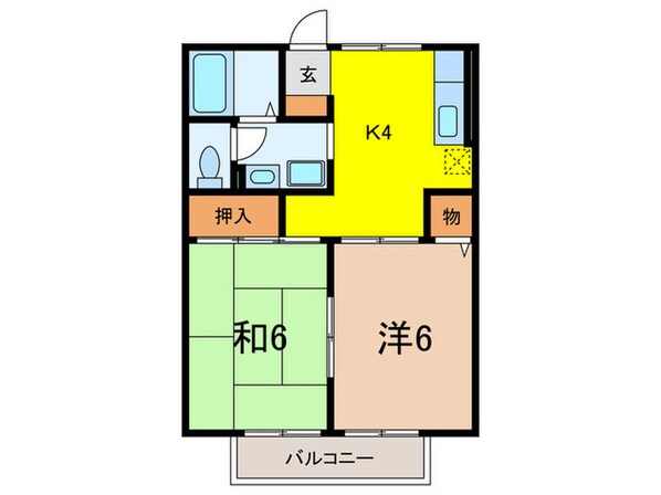 ドルフ御影の物件間取画像